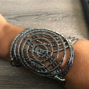 Silver Wide Cuff